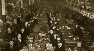 Tri des colis à la Poste, Mount Pleasant